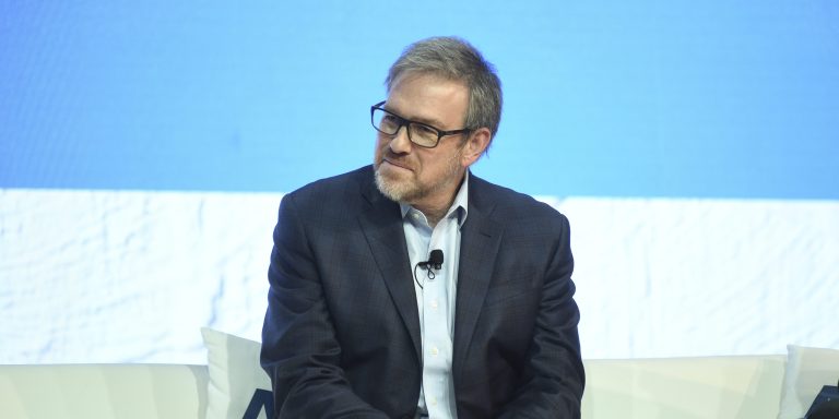 Bret Stephens attends Never Is Now - 2022 Anti-Defamation League Summit at the Javits Center in New York, NY, on November 10, 2022. (Photo by Efren Landaos/Sipa USA)(Sipa via AP Images)