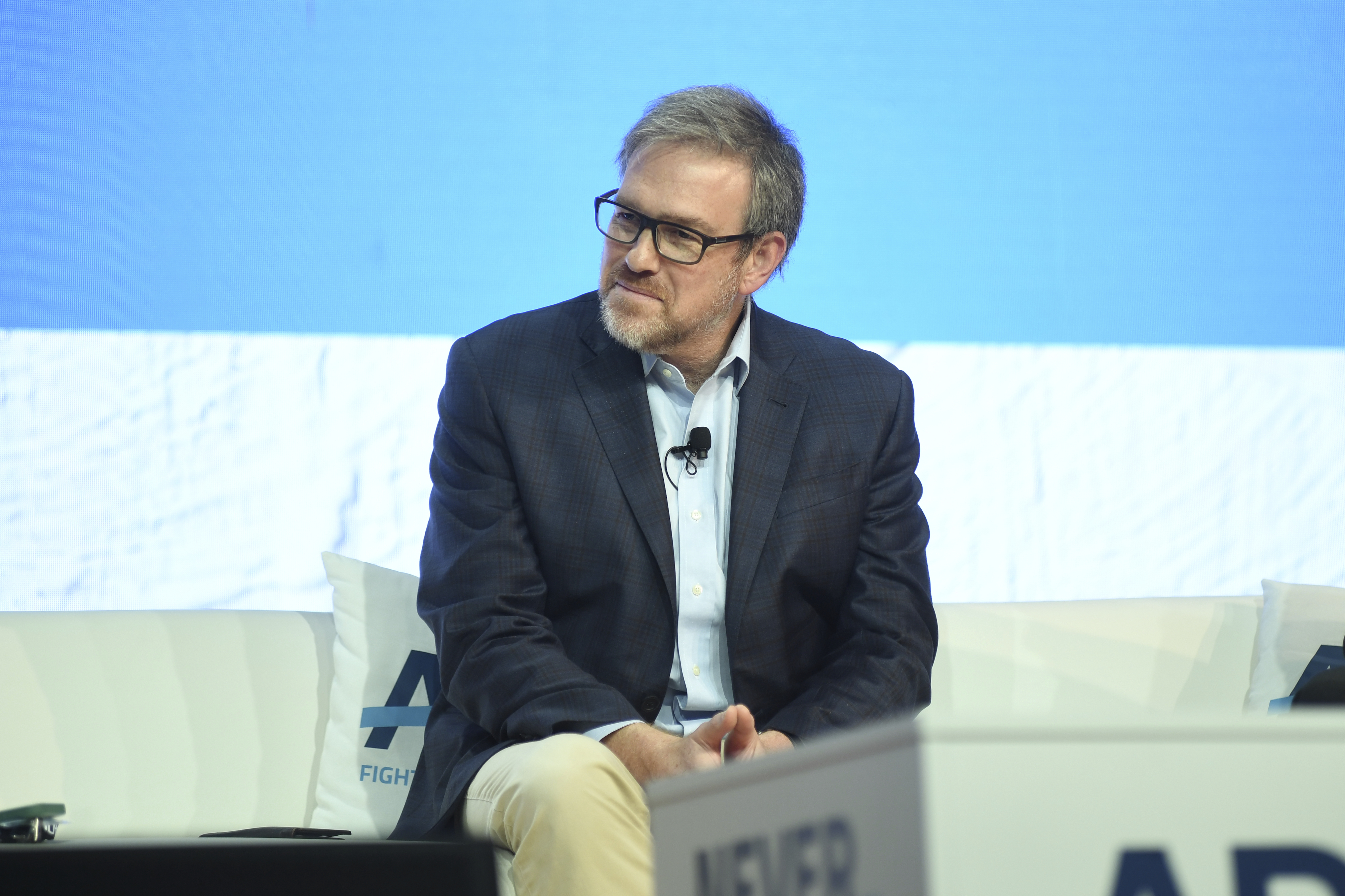 Bret Stephens attends Never Is Now - 2022 Anti-Defamation League Summit at the Javits Center in New York, NY, on November 10, 2022. (Photo by Efren Landaos/Sipa USA)(Sipa via AP Images)