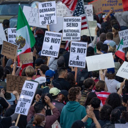 Anti-ICE protests Los Angeles June 11, 2025